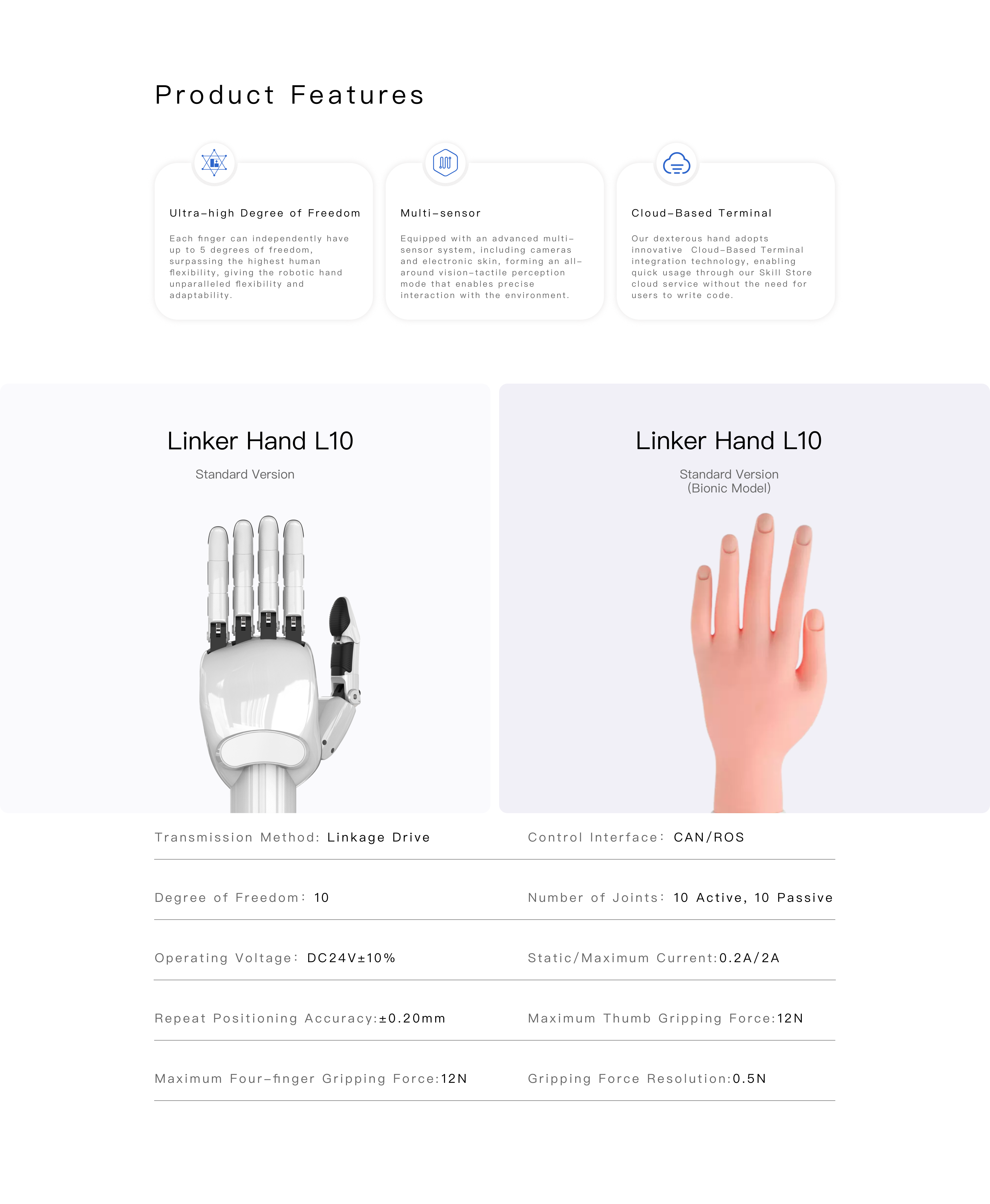 Linker Hand L10